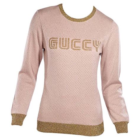 pink vintage gucci sweater|vintage Gucci sweaters for sale.